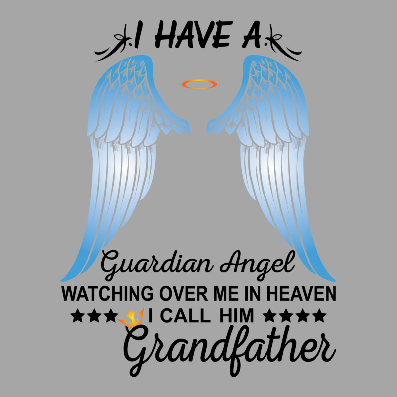 My Grandfather Is My Guardian Angel Men's Polo Shirt | Artistshot