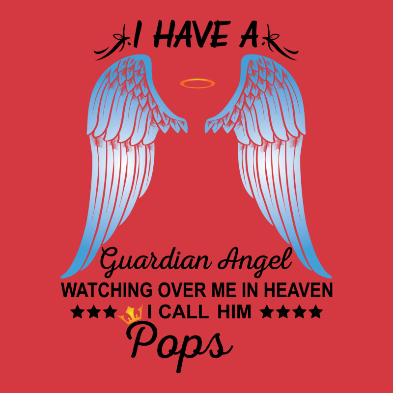 My Pops Is My Guardian Angel Men's Polo Shirt | Artistshot