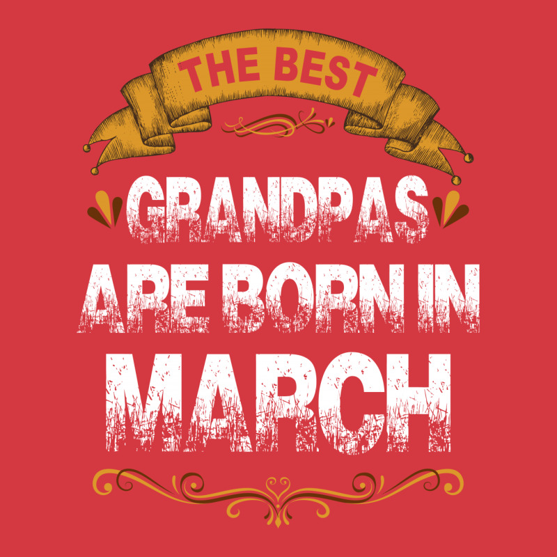 The Best Grandpas Are Born In March Men's Polo Shirt | Artistshot