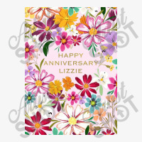 Happy Anniversary Lizzie Ladies Fitted T-shirt | Artistshot