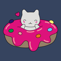 Cute Cat In A Donut Exclusive T-shirt | Artistshot