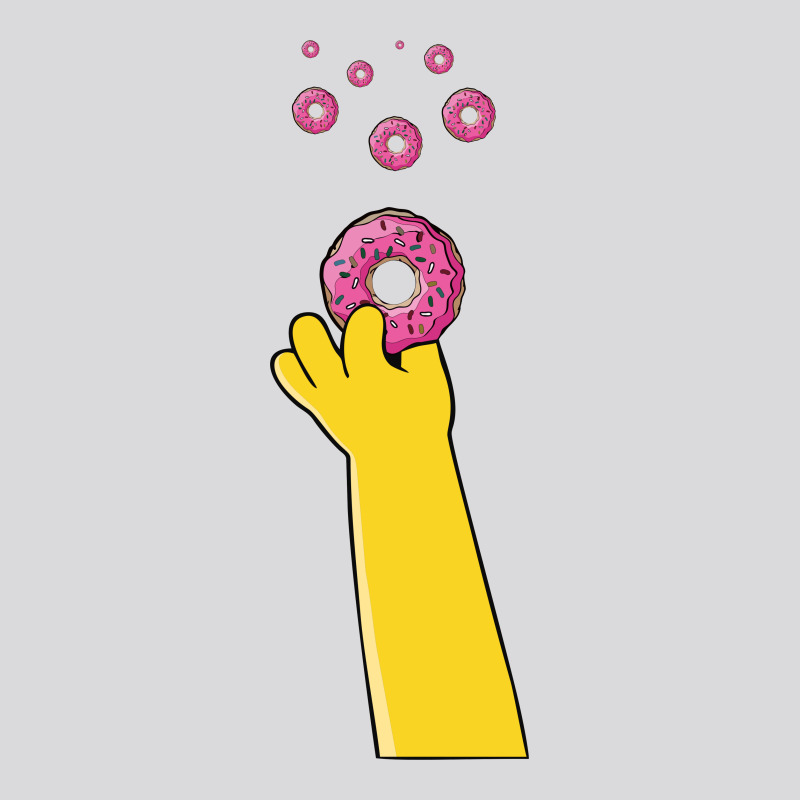 Homer Donuts Women's Triblend Scoop T-shirt | Artistshot