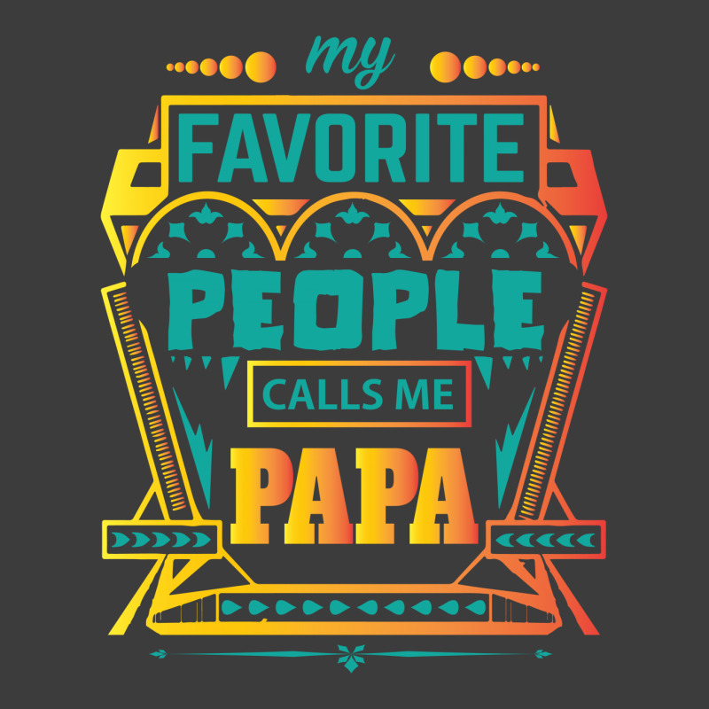 My Favorite People Calls Me Papa Men's Polo Shirt by designbycommodus | Artistshot