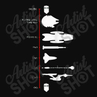 Spaceship Timeline Science Fiction Rocket Crop Top | Artistshot