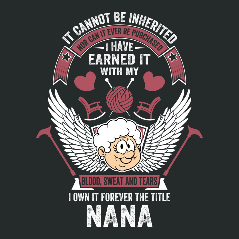 I Own It Forever The Title Nana Women's Triblend Scoop T-shirt by tshiart | Artistshot