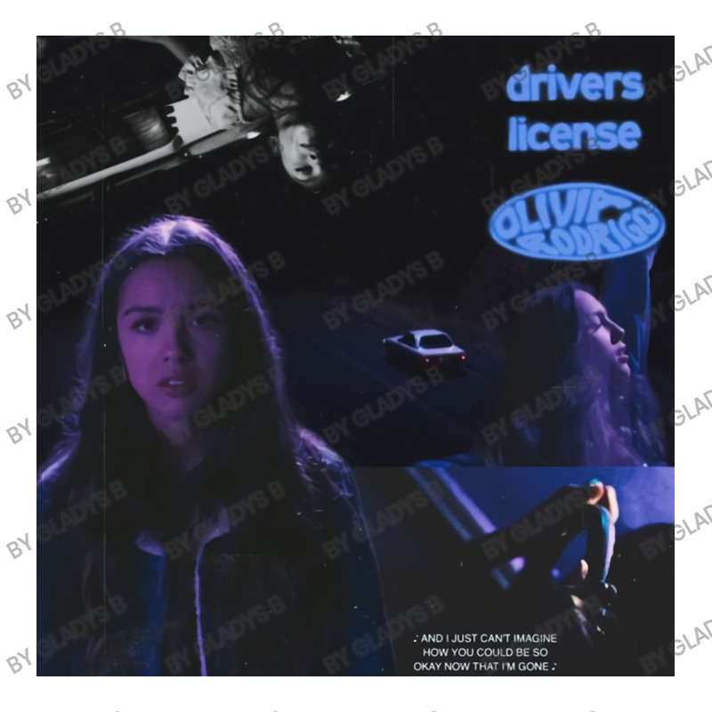 Olivia Rodrigo Drivers License Zipper Hoodie | Artistshot