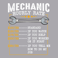 Mechanic Hourly Rate Labor Rates Funny Co Workers Car Lover T Shirt Youth 3/4 Sleeve | Artistshot