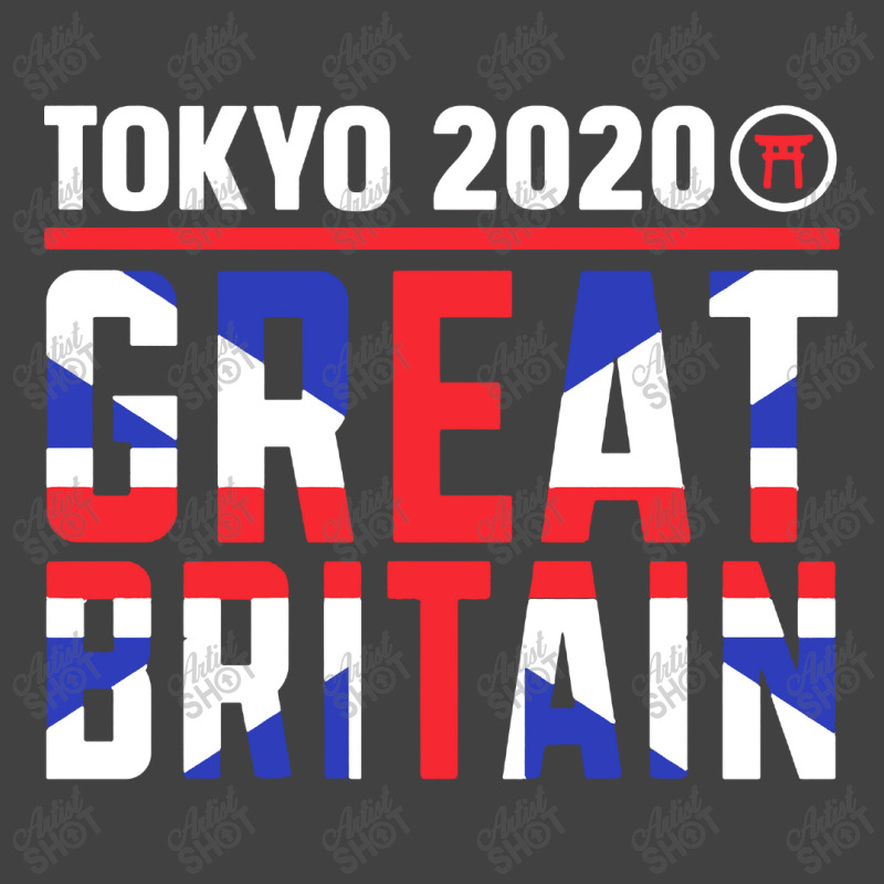 Tokyo 2020 Great Britain Vintage T-shirt | Artistshot