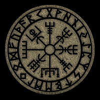 Vegvisir Viking Compass Runes Nordic Celtic Protection Pullover Hoodie Men's 3/4 Sleeve Pajama Set | Artistshot