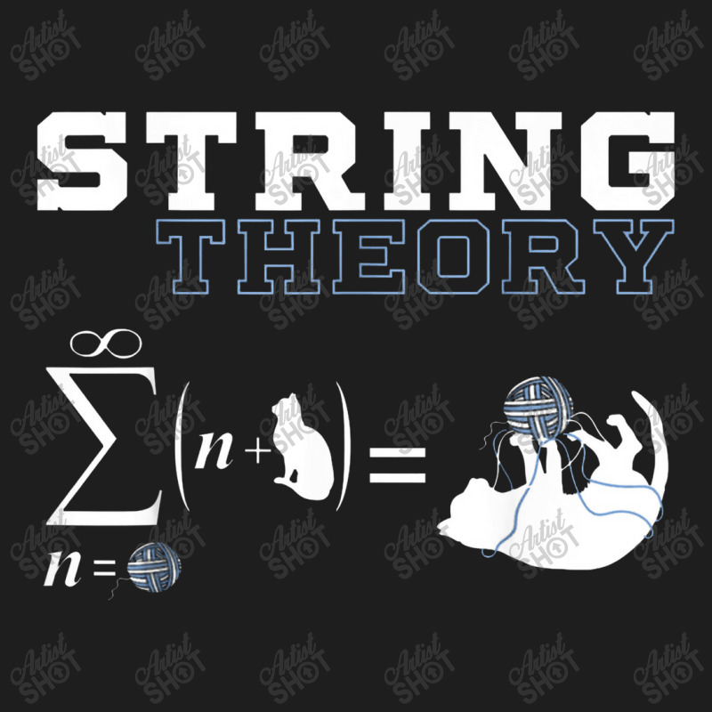 Funny Cat T Shirt Yarn String Theory Classic T-shirt by haigaess | Artistshot