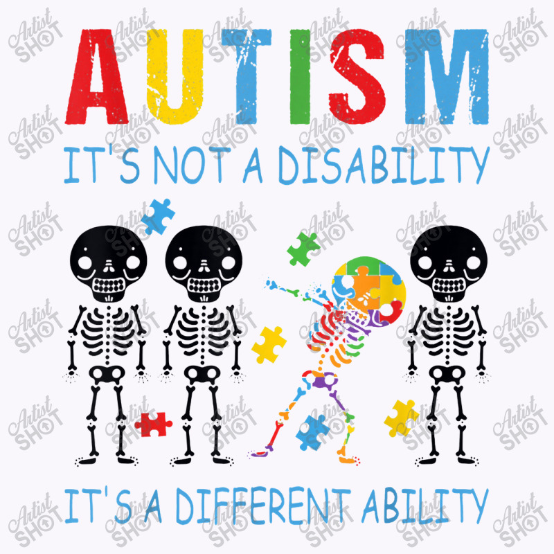 Autism Is Not A Disability It's A Different Ability Tank Top by kretapremium | Artistshot