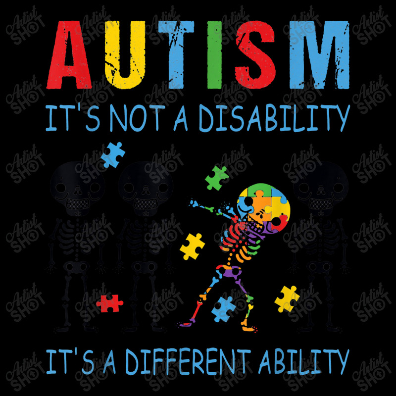 Autism Is Not A Disability It's A Different Ability Men's Long Sleeve Pajama Set by kretapremium | Artistshot