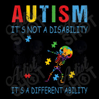 Autism Is Not A Disability It's A Different Ability Fleece Short | Artistshot