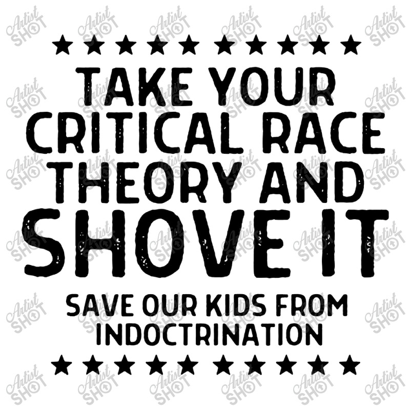 Take Your Critical Race Theory And Shove Crop Top by Juice Tees | Artistshot