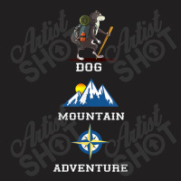 Hiking Alaskan Malamute Mountain Hiking Camping Climb T-shirt | Artistshot