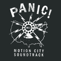 Motion City Soundtrack   Panic   Official Merchandise T Shirt Women's Triblend Scoop T-shirt | Artistshot