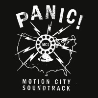 Motion City Soundtrack   Panic   Official Merchandise T Shirt Scorecard Crop Tee | Artistshot