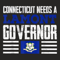 Connecticut Needs A Lamont Governor Ned Lamont 2022 Vote T Shirt Ladies Fitted T-shirt | Artistshot