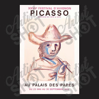 Festival Davignon Palais Des Papes Pablo Picasso T-shirt | Artistshot