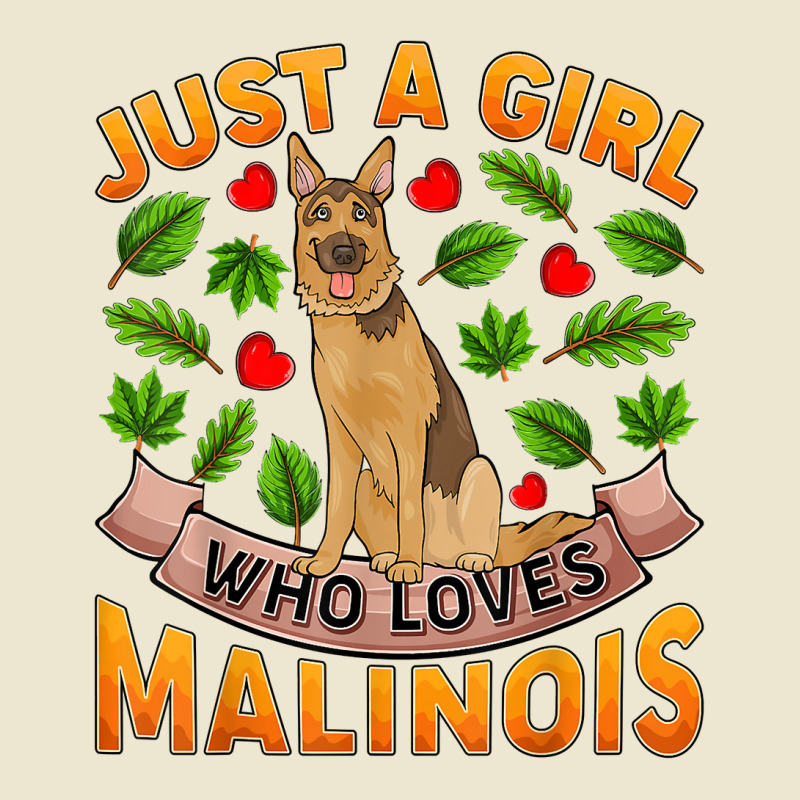 Funny Malinois Dog Lover Just A Girl Who Loves Malinois T Shirt Cropped Hoodie by belewomritans | Artistshot