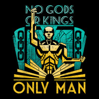 Objectivist Atheist Libertarian No Gods Or Kings Only Man T Shirt Men's 3/4 Sleeve Pajama Set | Artistshot