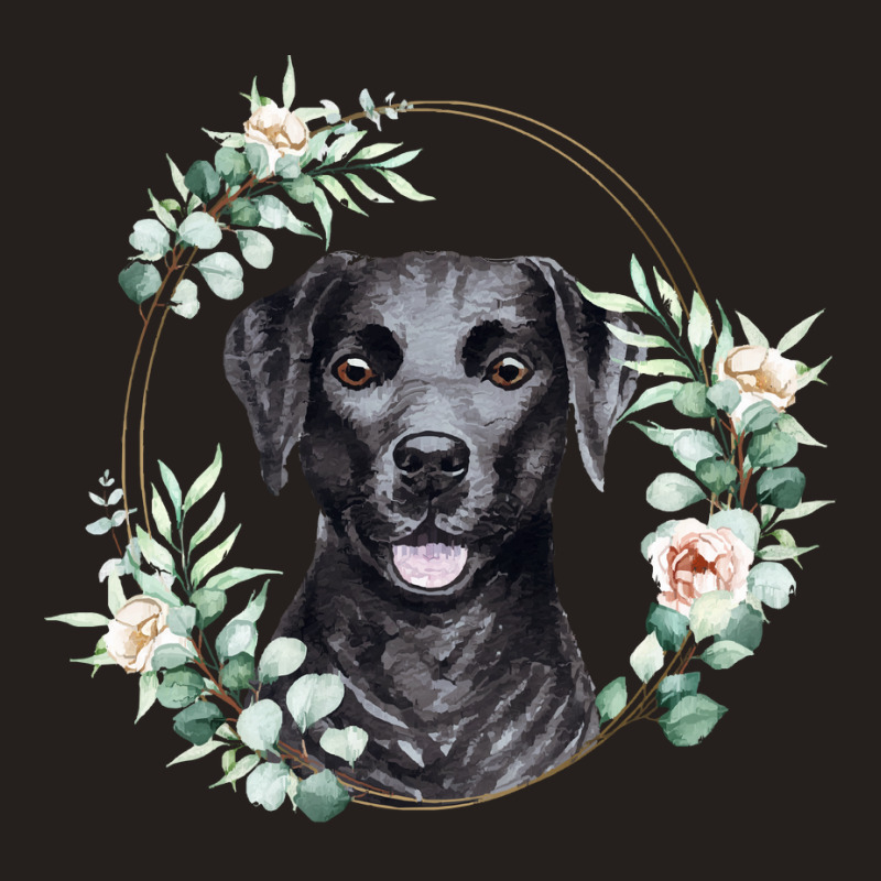 Black Labrador Retriever Dog Portrait T  Shirt Black Labrador Retrieve Tank Top by salesmanhuh | Artistshot