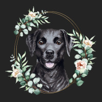 Black Labrador Retriever Dog Portrait T  Shirt Black Labrador Retrieve 3/4 Sleeve Shirt | Artistshot