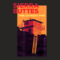 Sierra Buttes Fire Lookout Hike   California T Shirt Ladies Fitted T-shirt | Artistshot