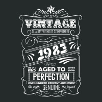 Vintage Aged To Perfection 1983 Women's Triblend Scoop T-shirt | Artistshot