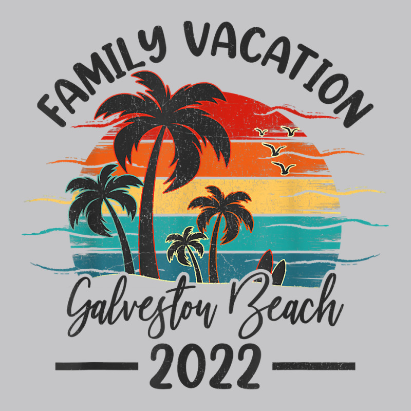 Retro Sunset Vintage Family Vacation 2022 Galveston Beach T Shirt Baby Bodysuit by waltervanderwilt1 | Artistshot