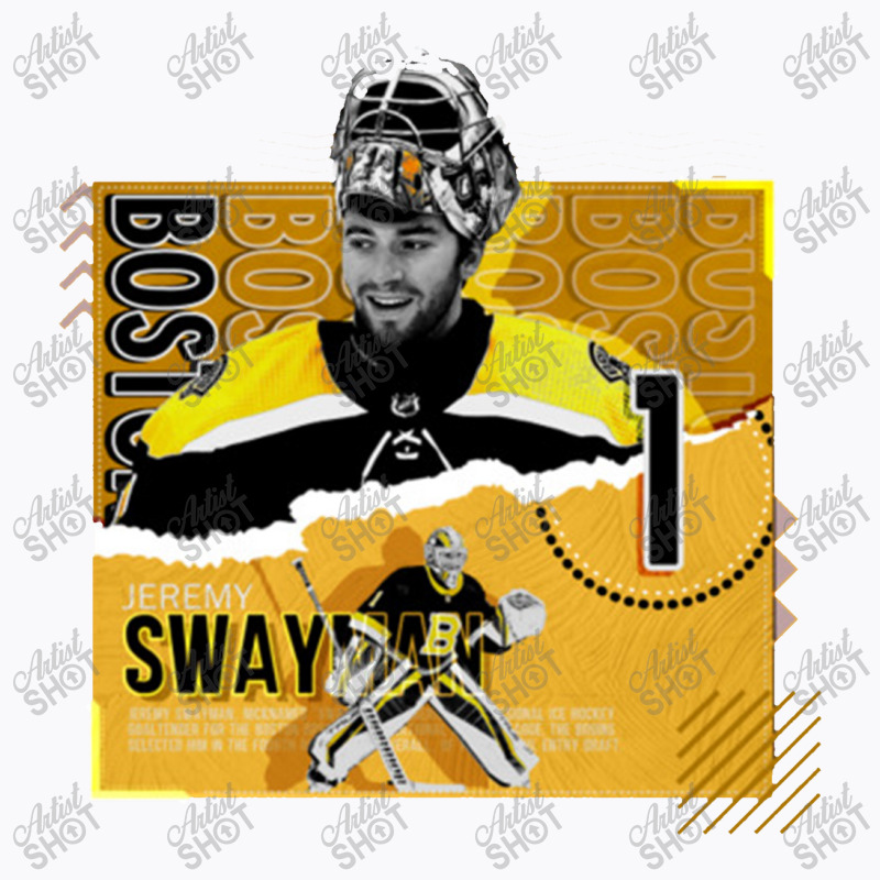 Jeremy Swayman Hockey T-Shirt by liburdowu | Artistshot