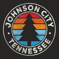 Johnson City Tennessee Tn Vintage Graphic Retro 70s T Shirt Ladies Fitted T-shirt | Artistshot