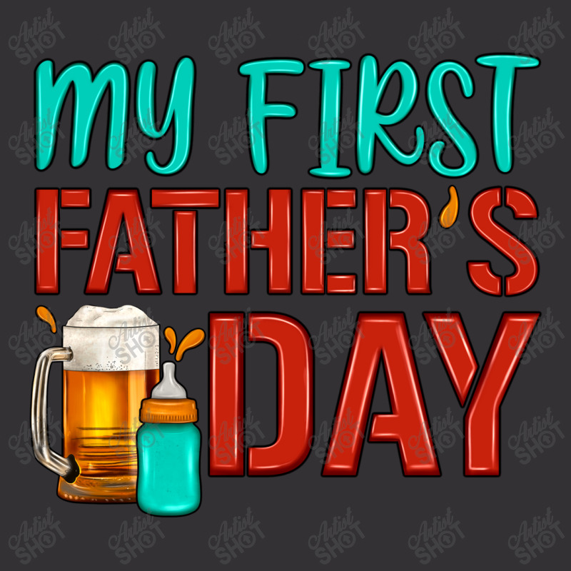 My First Father's Day Vintage Short | Artistshot