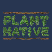 Plant Native Fun Gardening Permaculture Ecology T Shirt Ladies Denim Jacket | Artistshot