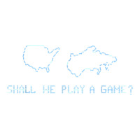 Shall We Play A Game Wargames Gaming T Shirt Long Sleeve Baby Bodysuit | Artistshot