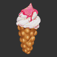 Bubble Waffle Ice Cream T  Shirt Egg Bubble Waffle Vanilla Ice Cream W Baby Bodysuit | Artistshot