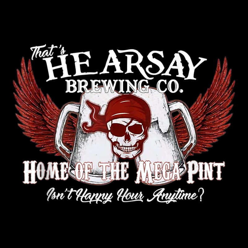 That S Hearsay Brewing Co Home Of The Mega Pint Funny Skull Tank Top Iphone Case By