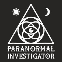 Paranormal Investigator Gift For A Ghost Hunter T Shirt Ladies Fitted T-shirt | Artistshot