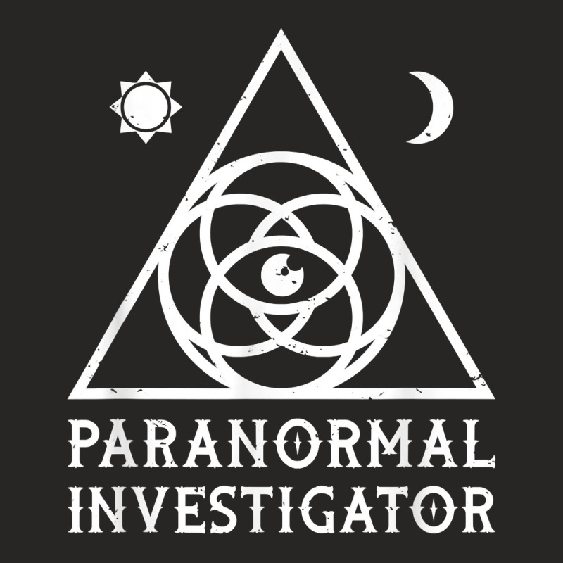 Paranormal Investigator Gift For A Ghost Hunter T Shirt Ladies Fitted T-Shirt by damarcusswabb | Artistshot