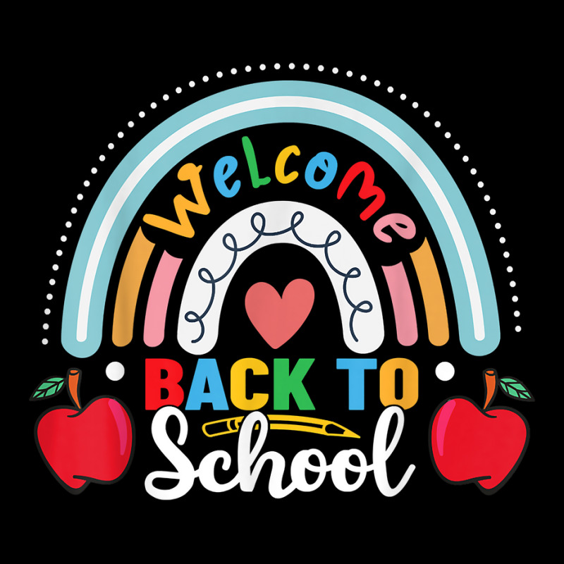 Welcome Back To School Rainbow First Day Of School Teachers T Shirt 