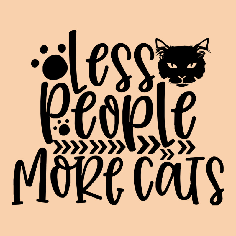 Cat T Shirt Less People More Cats T Shirt (1) Cropped Hoodie by flatleykelsi890 | Artistshot