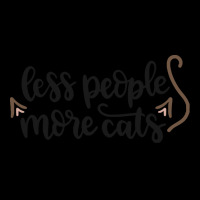 Cat T Shirt Less People More Cats T Shirt Adjustable Cap | Artistshot