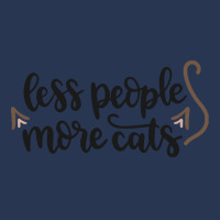 Cat T Shirt Less People More Cats T Shirt Ladies Denim Jacket | Artistshot