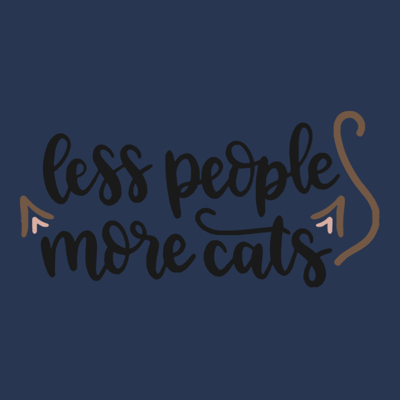 Cat T Shirt Less People More Cats T Shirt Ladies Denim Jacket by flatleykelsi890 | Artistshot