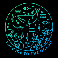 Take Me To The Ocean V-neck Tee | Artistshot