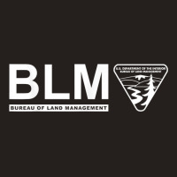 The Original Blm    Bureau Of Land Management (white) T Shirt Tank Top | Artistshot