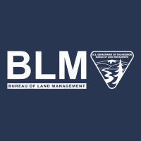 The Original Blm    Bureau Of Land Management (white) T Shirt Men Denim Jacket | Artistshot