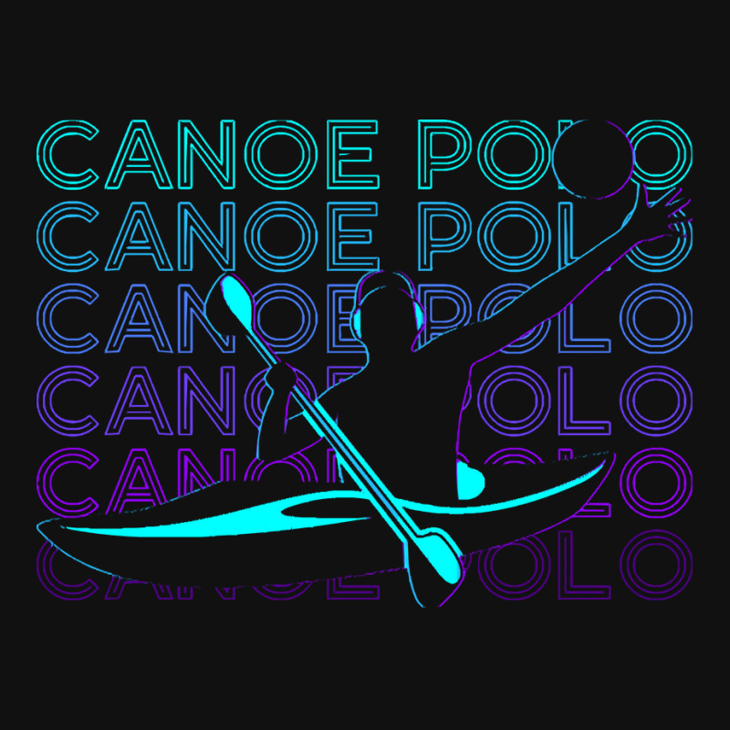 Canoe Polo T  Shirt Canoe Polo Canoeing Canoeist Retro Gift T  Shirt Throw Pillow | Artistshot