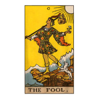 The Fool Tarot Card Major Arcana Card Zero 0 T Shirt Baby Tee | Artistshot