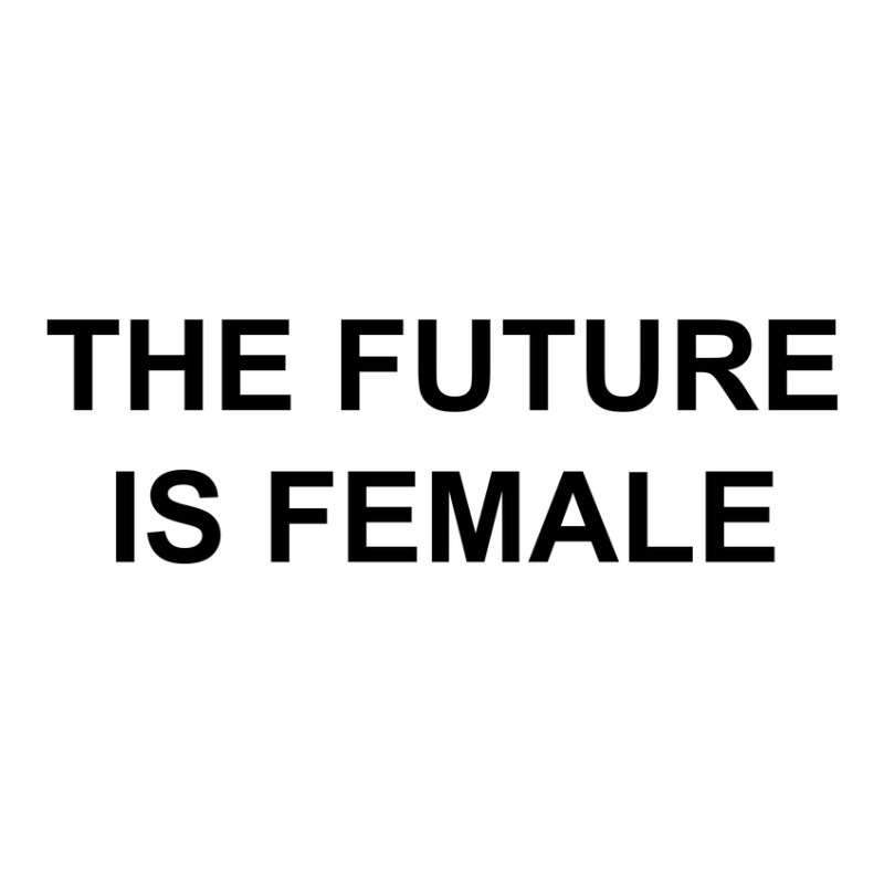 The Future Is Female Maternity Scoop Neck T-shirt by cocoricodel | Artistshot